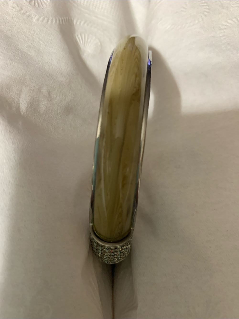 Michael Kors Crystal Pavé Accent Bangle bracelet - Picture 3 of 4